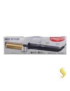 Red Kiss Hot Styler Pressing Comb Peine Alisador 2